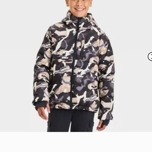 Camouflage Puffer Jacket